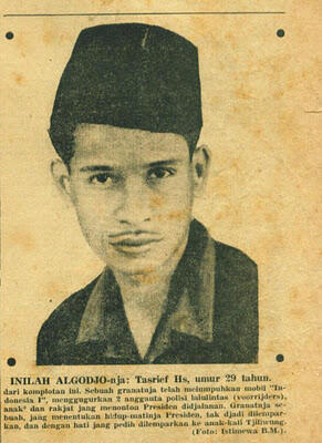 Koran Edisi 1957 (edisi khusus pembunuhan terhadap Ir.Soekarno