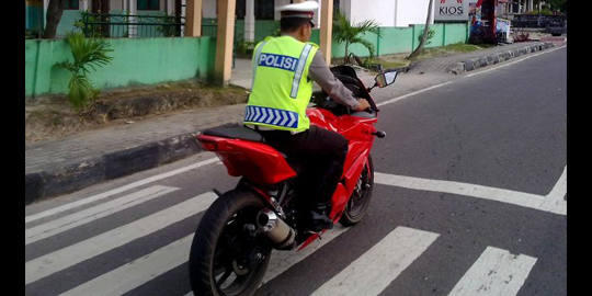 5 Motor Oknum Polisi Tanpa Plat Nomor