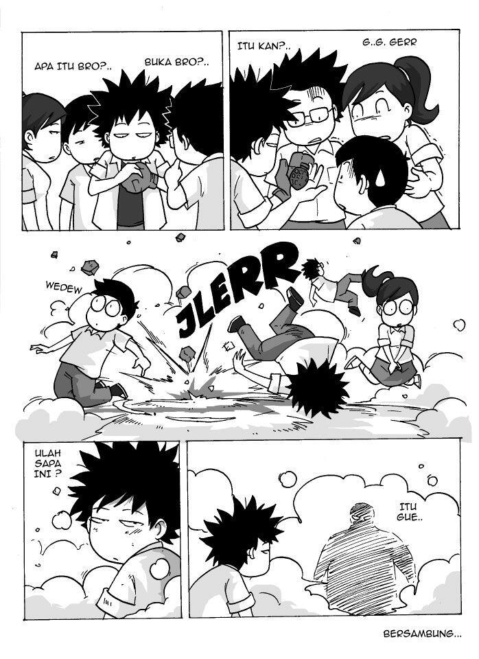 KOMIK STRIP SI BLANK 