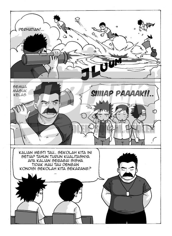 KOMIK STRIP SI BLANK 
