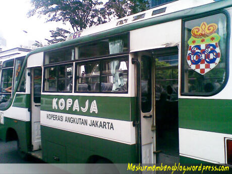 Mengingatkan! Waspada copet di Kopaja!