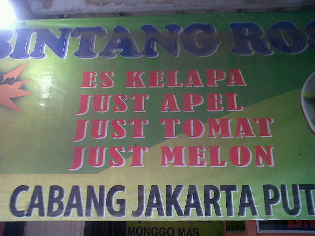 Bahasa yang disesuaikan,, &#91;Lumayan Bikin Nyengir&#93;