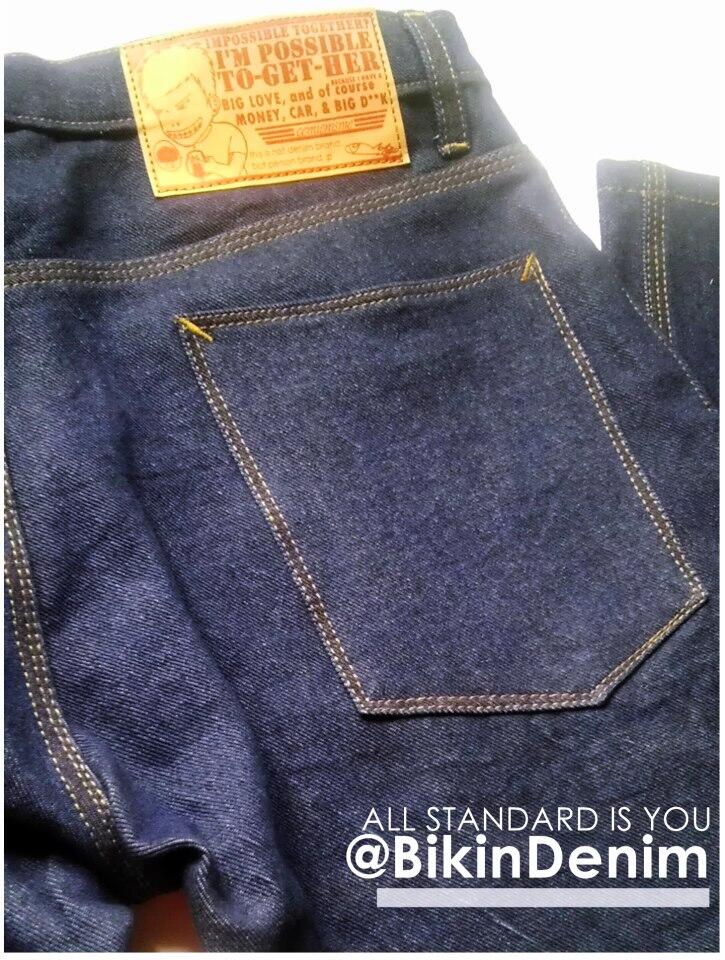 Terjual CUSTOM CELANA DENIM KEREN NYAMAN TERMURAH DRY 