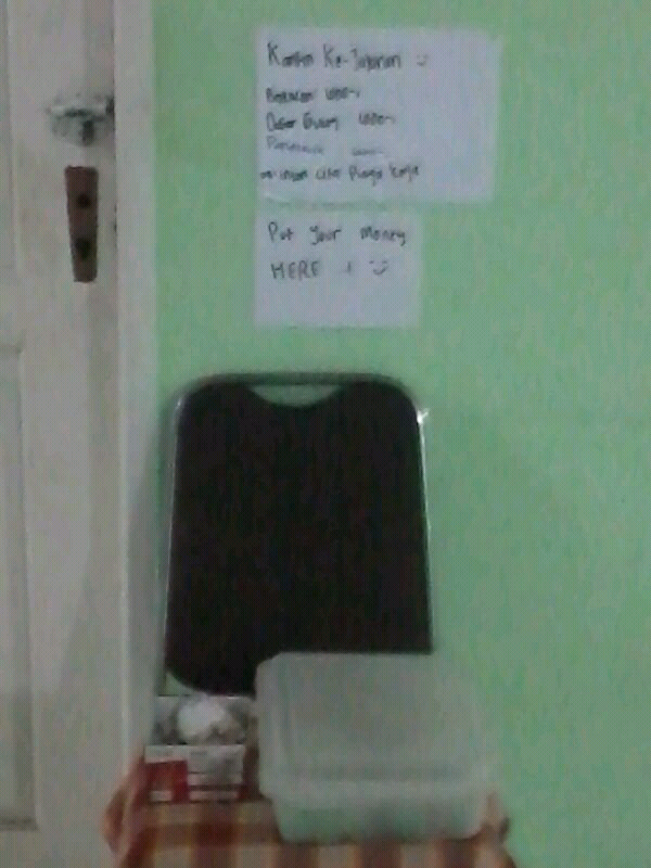 &#91;PIC&#93; Kantin Ke-jujuran Versi Asrama Ane