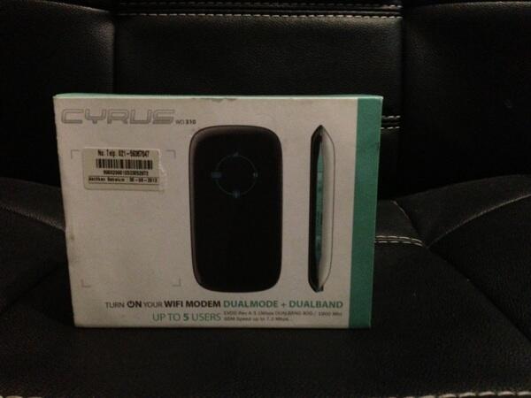 Modem internet bisa GSM dan CDMA