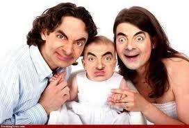 buat sobb yg belu pernah liat mr.bean berfoto dgn kekeluarganya,nie ane ksh fotonya.