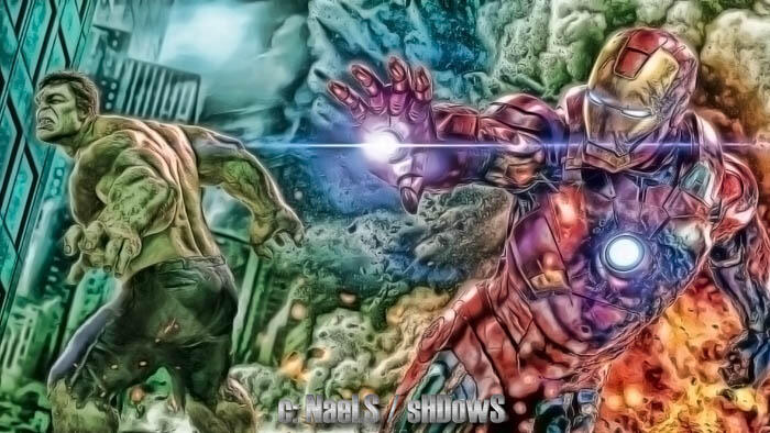Disaat Karakter2 Marvel &amp; DC Berubah Menjadi Lukisan Digital (PIC++)