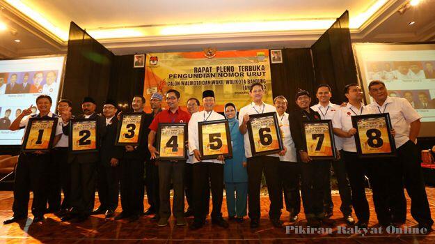 8 calon Walikota Bandung 2013-18. Choose 4 better Bandung :)