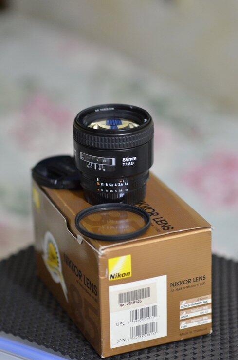 Jual lensa Nikon Nikkor AF-D 85mm F/1.8 ex Alta