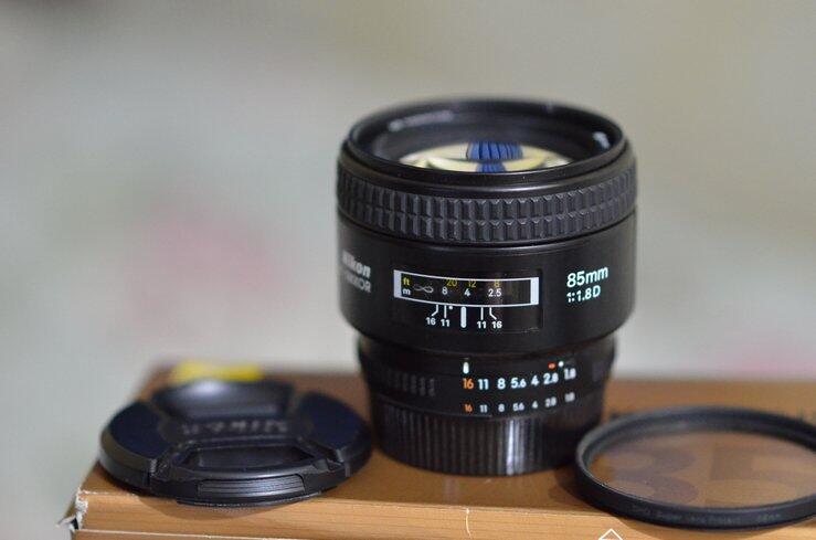 Jual lensa Nikon Nikkor AF-D 85mm F/1.8 ex Alta