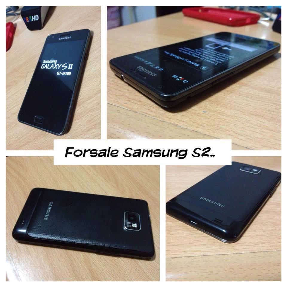 Jual Samsung Galaxy S2... Black.. Fullset.. Like New 99% !!!.. EX SEIN.. no Dent !!..