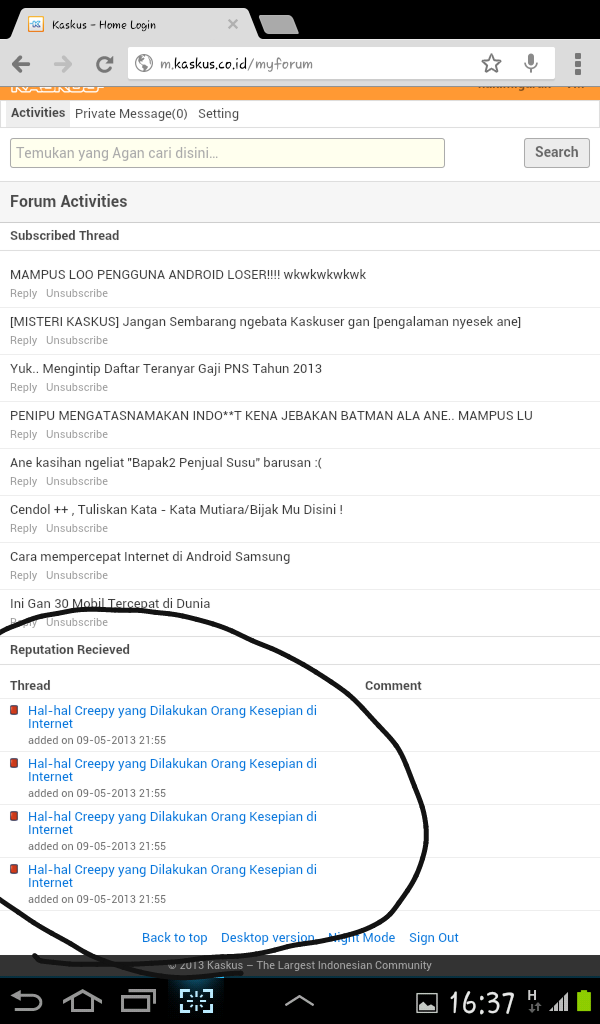 alasan ane balik jadi silent reader lagi