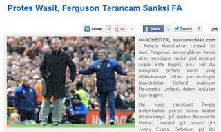10 Hal Yang Akan Dirindukan Dari Alex Ferguson