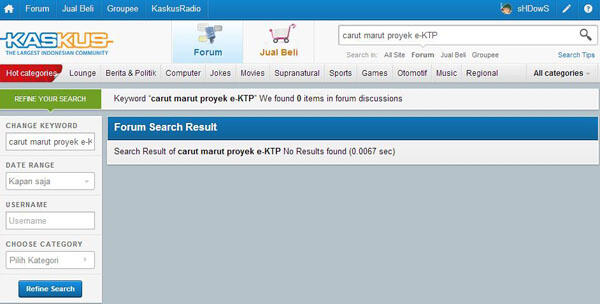 &#91;MIRIS!!&#93;Carut Marut Di Balik Proyek e-KTP!! 