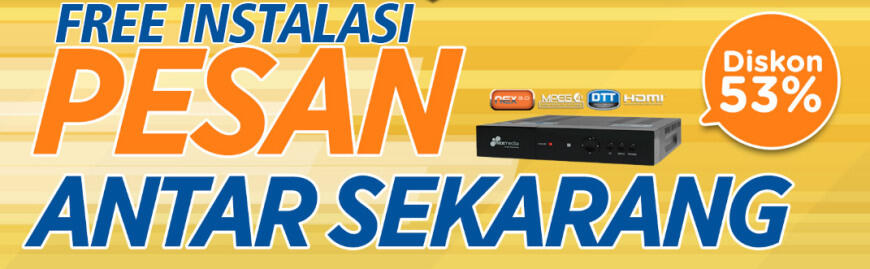 Hanya 49rb Nikmatin acara TV terbaik dengan NEXMEDIA