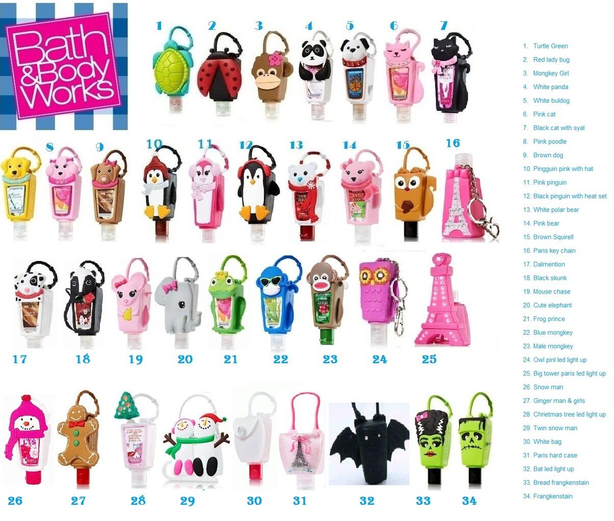 PocketBac Holder animal bath&bodyworks Grosir