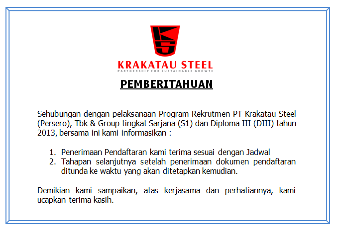 Gaji Karyawan Di Perusahaan Krakatau Steel Page 15 Kaskus