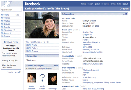 Evolusi Tampilan Facebook