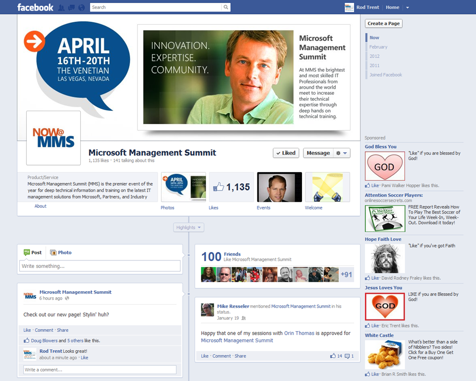 Evolusi Tampilan Facebook