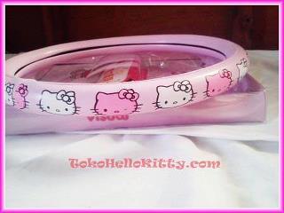 Aksesoris Mobil Hello Kitty | Sarung Jok Mobil Hello Kitty | Sarung Stir Hello Kitty