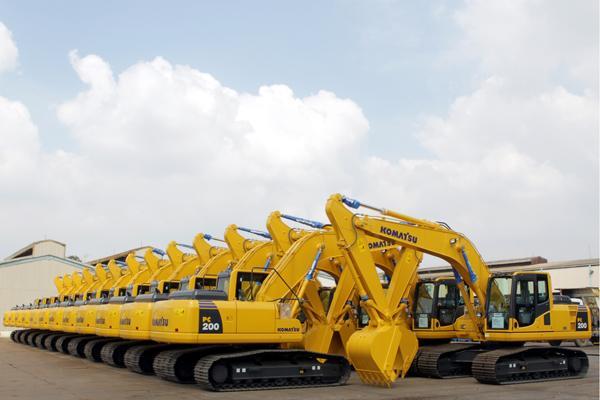 Dijual Excavator Komatsu PC200 & Kobelco SK200