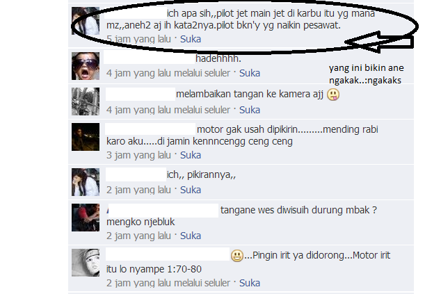 Gini Nih Kalo Cewek Masuk ke Grup Fb Motor