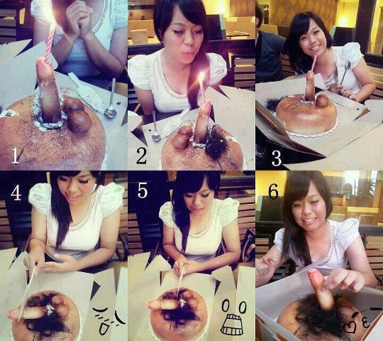 Birthday Cake unik bentuk ( Ti*it )