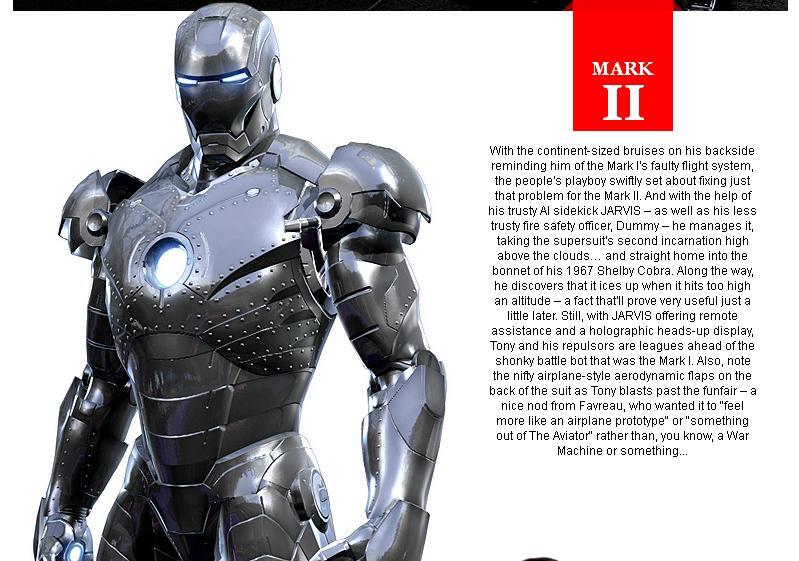 Inilah Kostum-kostum Terbaru di Film Iron Man 3 