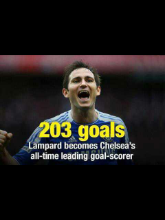&#91;pict&#93; Perayaan 203 gol legenda baru chelsea &quot;super frank&quot;