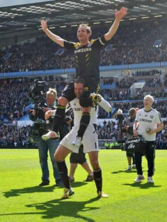 &#91;pict&#93; Perayaan 203 gol legenda baru chelsea &quot;super frank&quot;