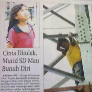 kisah pilu, cinta anak sd