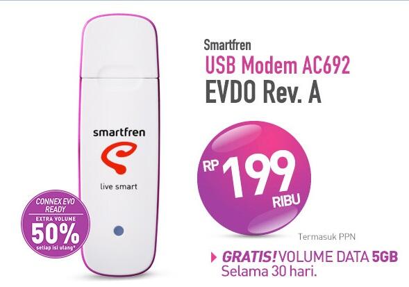 Modem Smarfren Ac692 Segel