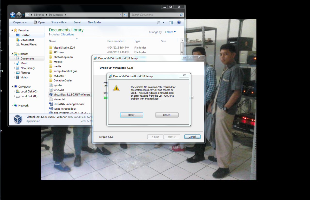 ane kok gabisa install virtual box gan