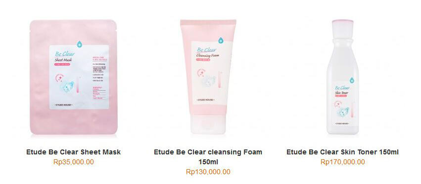 Etude House Skin Care Murah - PO 7 hari sampai