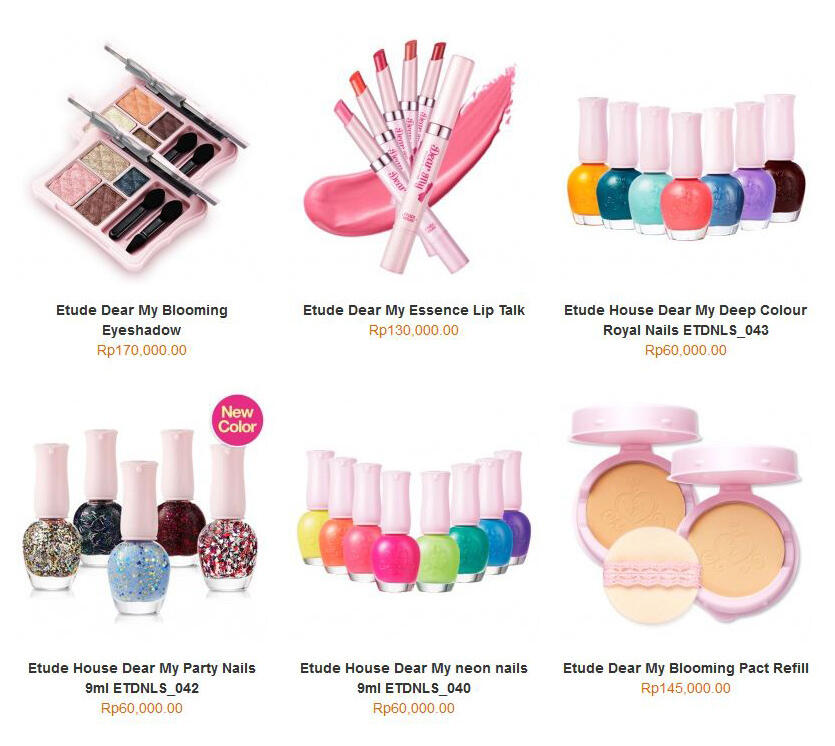 Etude House KOREA MAKEUP Murah - PO 7 hari sampai