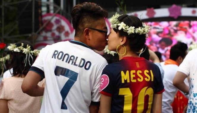 Ketika Ronaldo dan Messi Memutuskan untuk Menikah