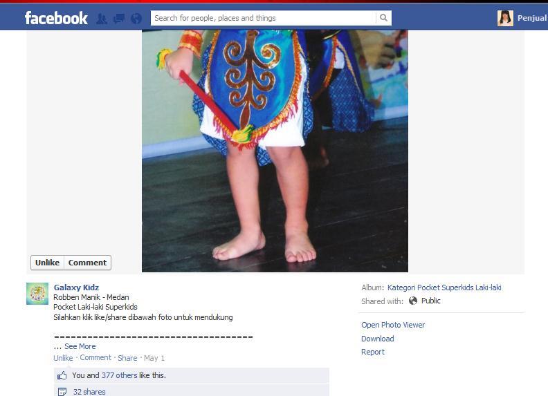 Bantu Like Foto Dong, 1 Like 1 Cendol Part II