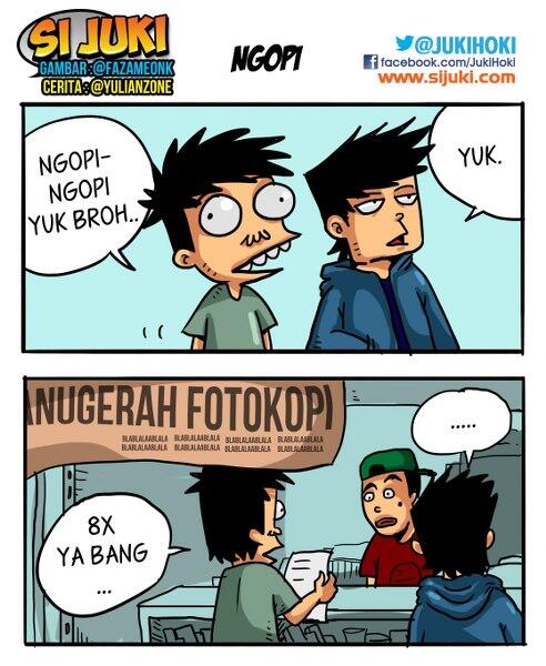 &#91;&#91;ngakak&#93;&#93; Kumpulan komik strip Sijuki gan 