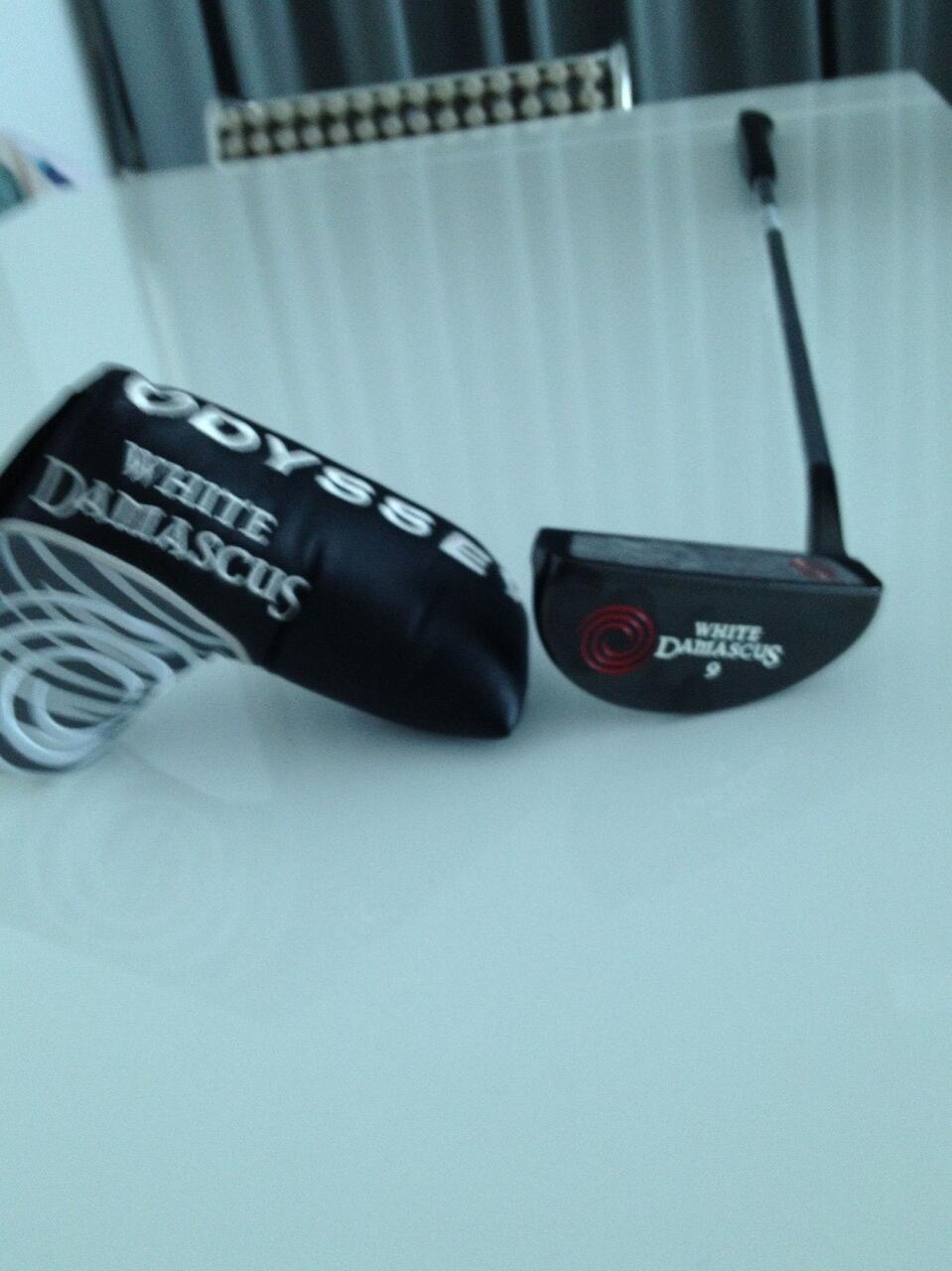 Putter Odyssey White Damascus #9 Limited Edition