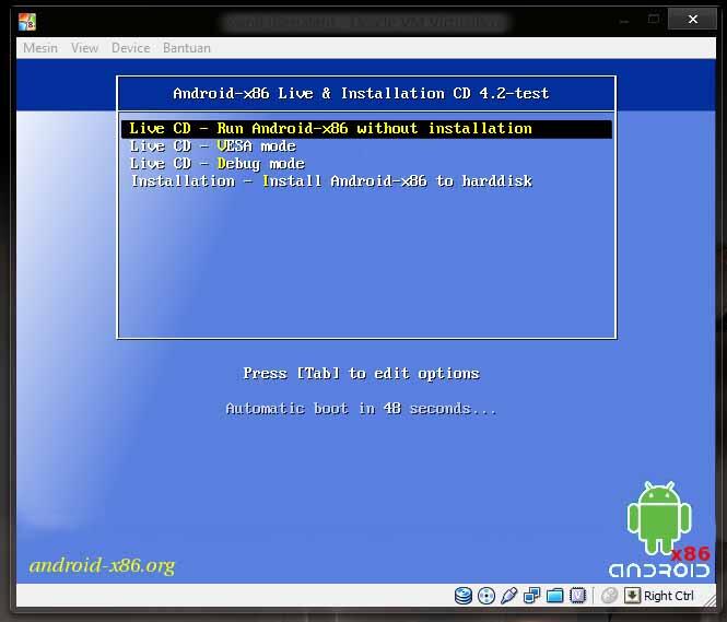 :: Android x86 - Sistem Operasi Android untuk Notebook/Laptop ::