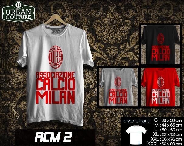 KAOS DISTRO AC MILAN LIVERPOOL BARCELONA AS ROMA MUNCHEN {READY STOCK} MURAH BGT !!!