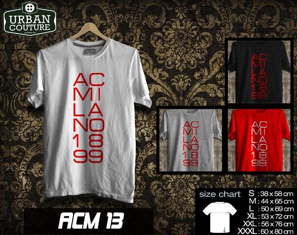 KAOS DISTRO AC MILAN LIVERPOOL BARCELONA AS ROMA MUNCHEN {READY STOCK} MURAH BGT !!!
