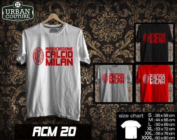 KAOS DISTRO AC MILAN LIVERPOOL BARCELONA AS ROMA MUNCHEN {READY STOCK} MURAH BGT !!!
