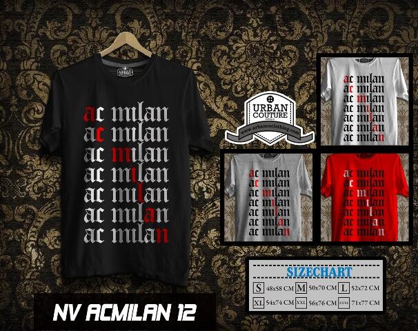 KAOS DISTRO AC MILAN LIVERPOOL BARCELONA AS ROMA MUNCHEN {READY STOCK} MURAH BGT !!!