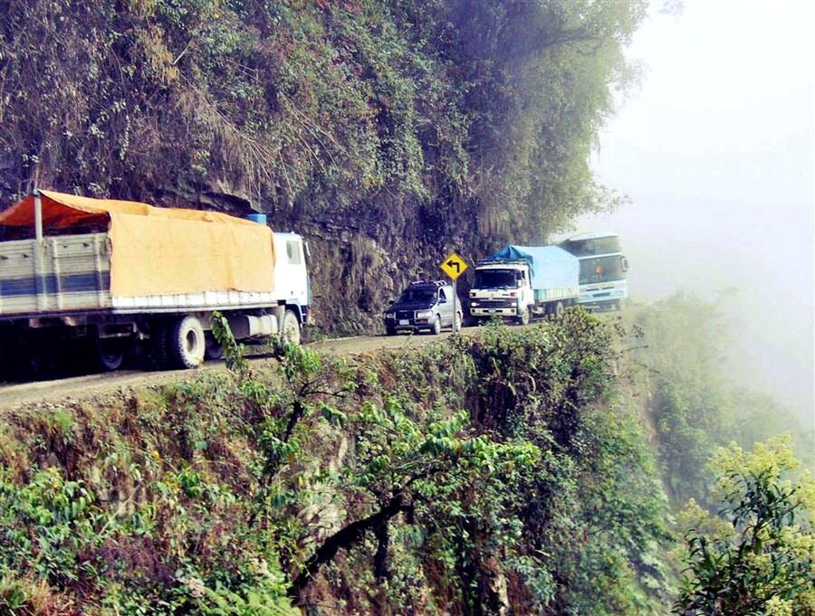 North Yungas, Jalanan Paling Berbahaya Sedunia