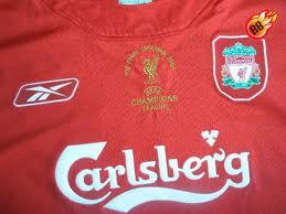 Tanya font jersey LIVERPOOL 2004/2005