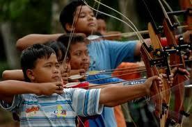 Berkuda, Memanah dan Berenang