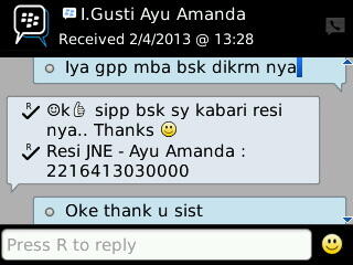 Kumpulan Testimonial dan Katalogue ^.^ 