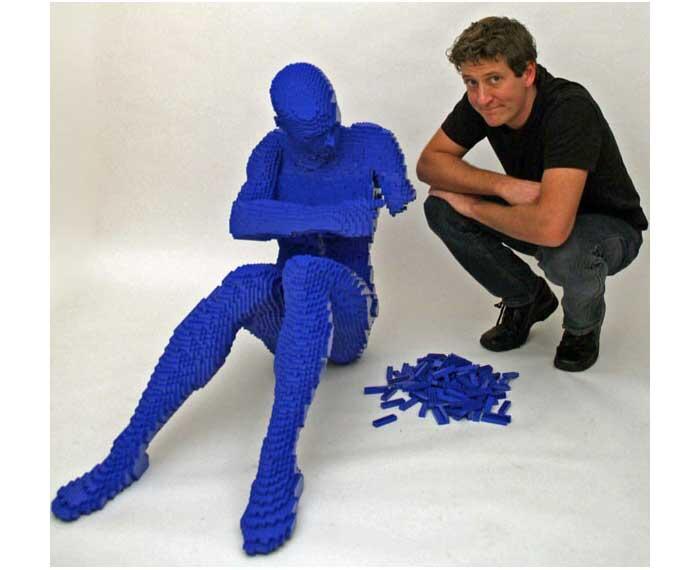 Nathan Sawaya si Seniman Lego