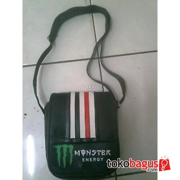 tas kotak polo,monster enrgy,noah dll